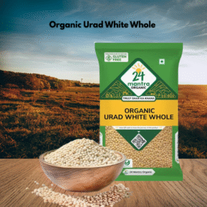 24 Mantra Organic Urad White Whole 500g