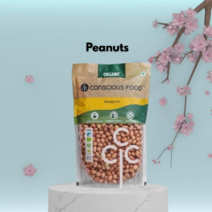 Organic Conscious Food Peanuts 500g