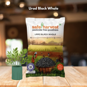 Safe Harvest Black Urad Whole 500g